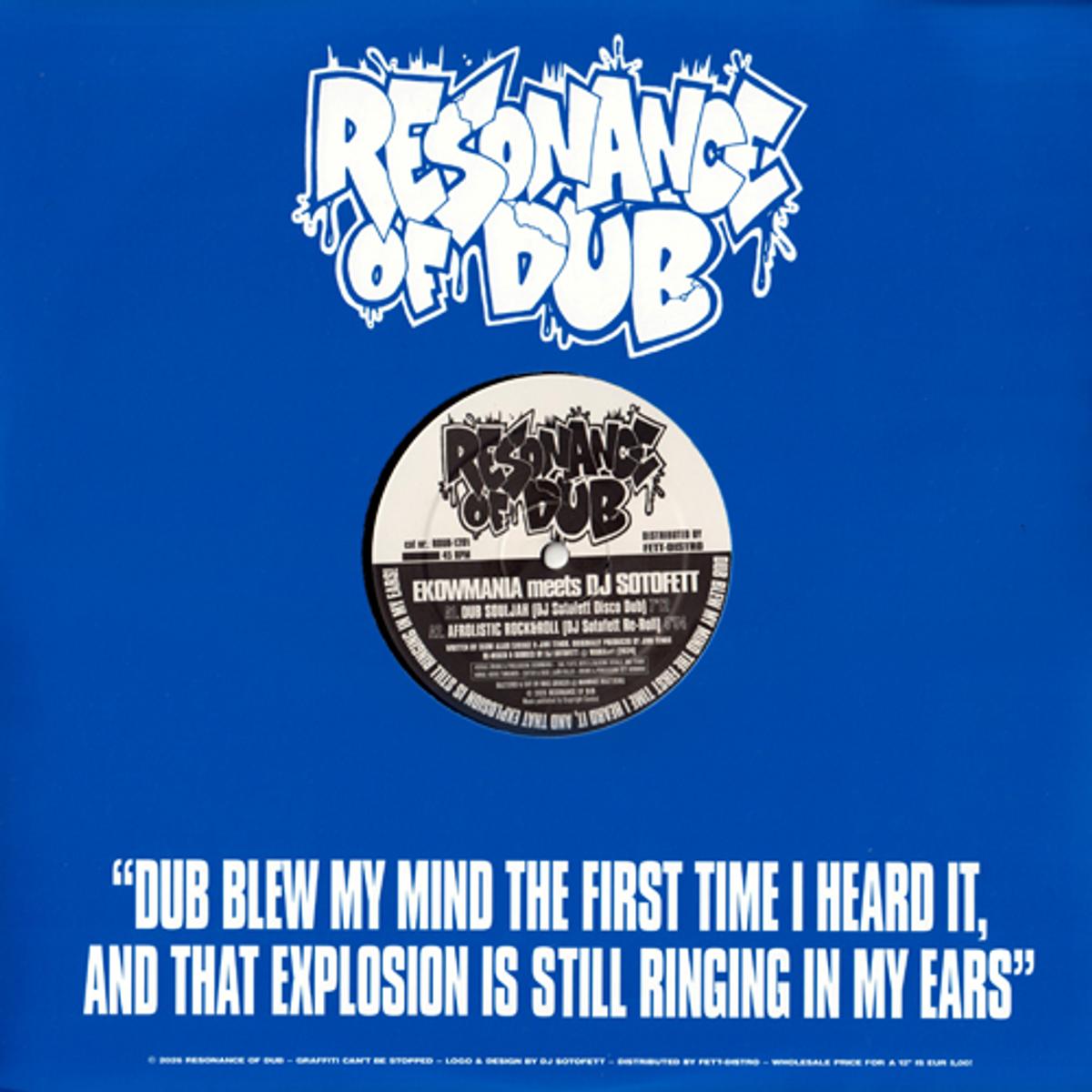 Ekowmania meets DJ Sotofett – Dub Souljah (12")