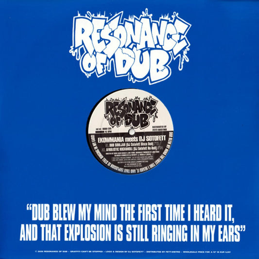 Ekowmania meets DJ Sotofett – Dub Souljah (12")
