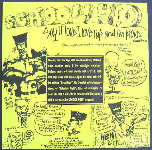 Say It Loud, I Love Rap & I'm Proud (2LP)
